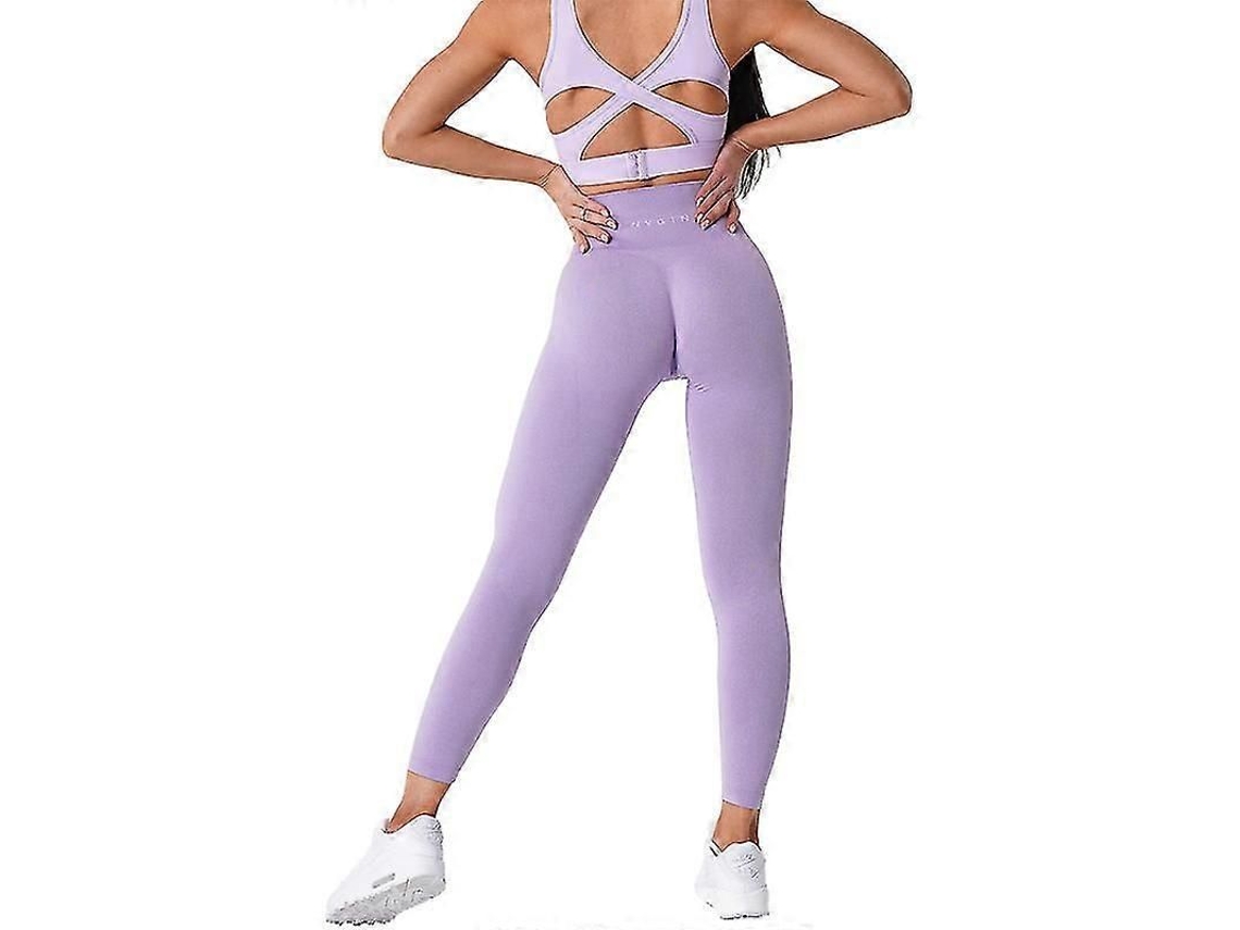 2026 calcinha Legging Sem Costura Nvgtn Feminina Fitness Elástica Respirável Levanta Bumbum Esportiva