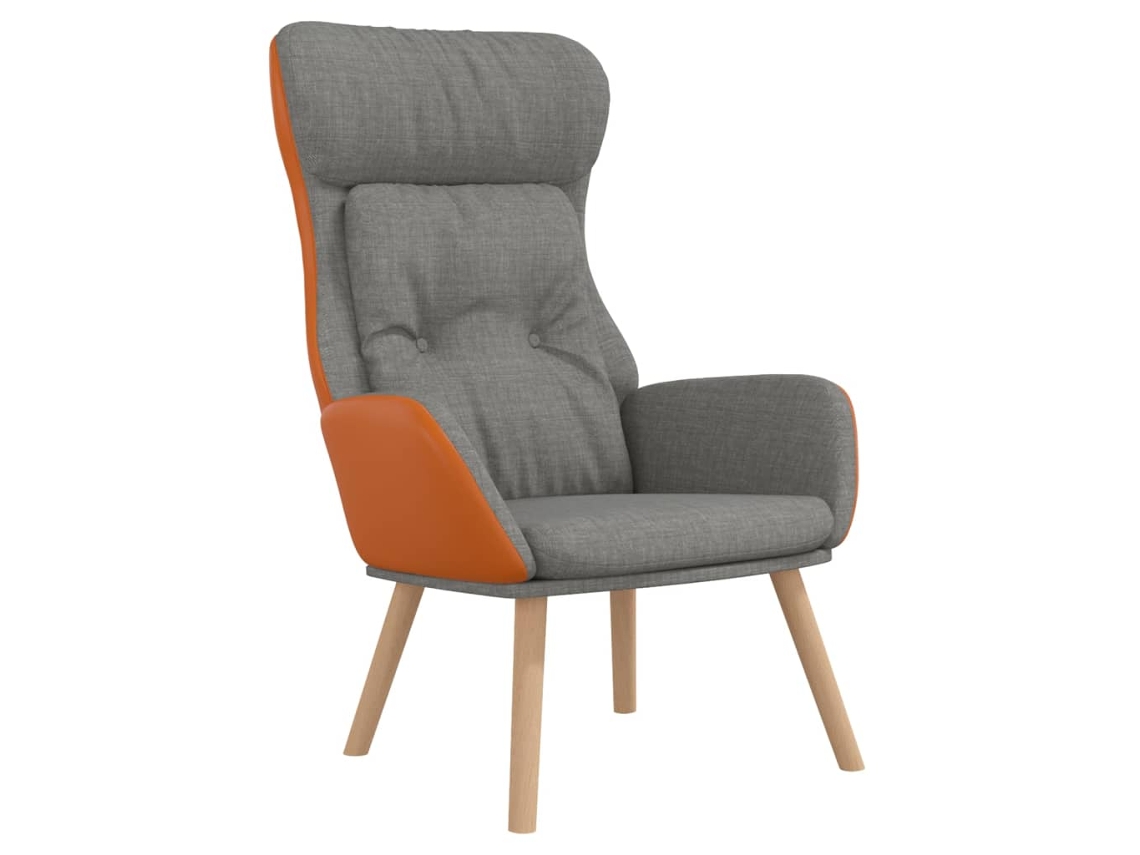 Relaxing Chair, Relaxing Chairs Vidaxl Cinzeto Tecido