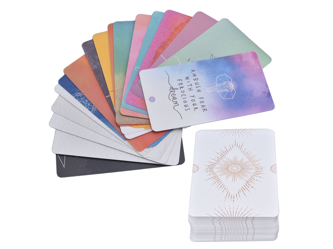 67 Pcs Baralho De Tarot Para Divinação E Jogo Com Dica De Diário Bônus
