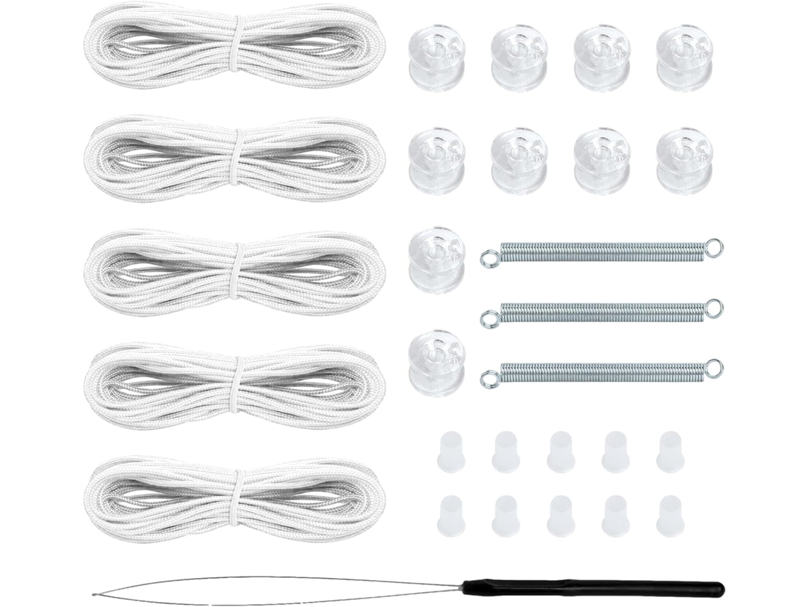Kit de Reparo de Sombras Genérico para Rv Kit para Persianas, Ferramentas para Conserto de Persianas Plissadas CHABERLU