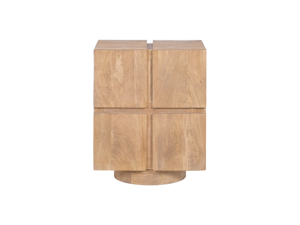 Mesa de Cabeceira ALEXANDRA HOUSE LIVING em Madeira de Mangueira (50,8x38,7x63,5cm)