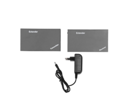 Extensor De Vídeo Hd 196ft 1080p 60hz Kit Transmissor Receptor Para Linux Unix Dos Plug Eu 100‑240v