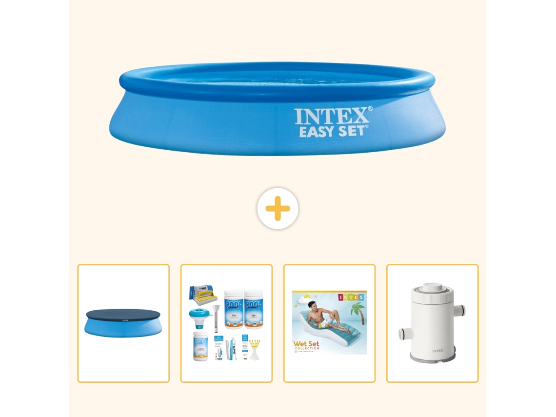 Intex Piscina Easy Set Redonda - 305x61 Cm - 5-peças S161