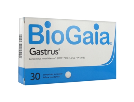 Gastrus 30 comprimidos mastigáveis BIOGAIA