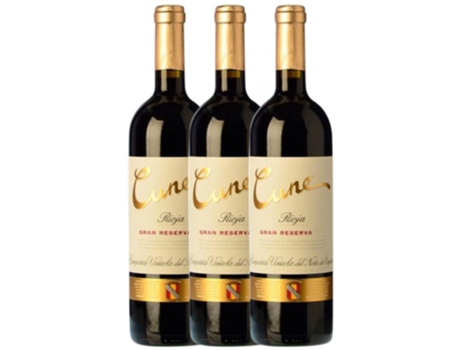 Vinho NORTE DE ESPAÑA - CVNE Norte De España - Cvne Cune Rioja Gran Reserva (0.75 L - 3 unidades)