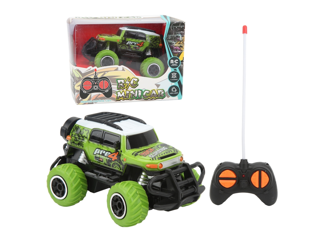 Carro de Controle Remoto Elétrico 4ch 1:43 +3 Anos