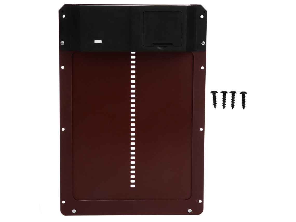 Porta automática PRIMEROX para galinheiro com sensor de luz impermeável IP44 para fazendas | S/MARCA