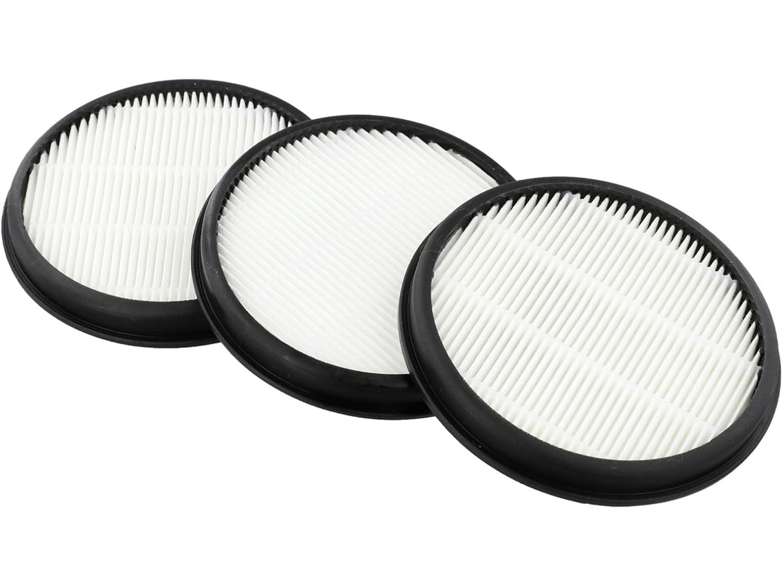 Conjunto De 3 Filtros Hepa Substituição Laváveis Para Aspirador Pó