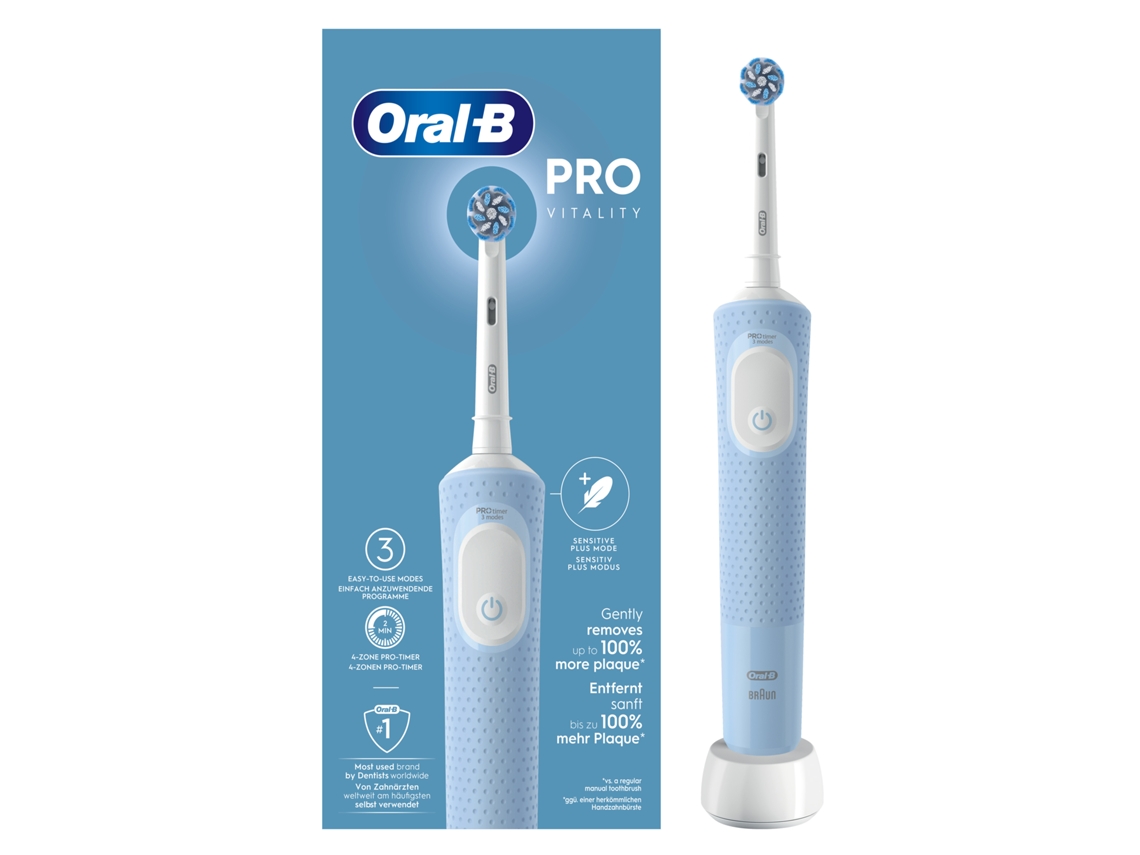 Escova de Dentes Elétrica ORAL-B Vitality Pro (1 Unidade - Azul)