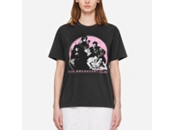 Rockinstone Breakfast Club Movie And Logo Solid Smoke Adult T-shirt Size:xl