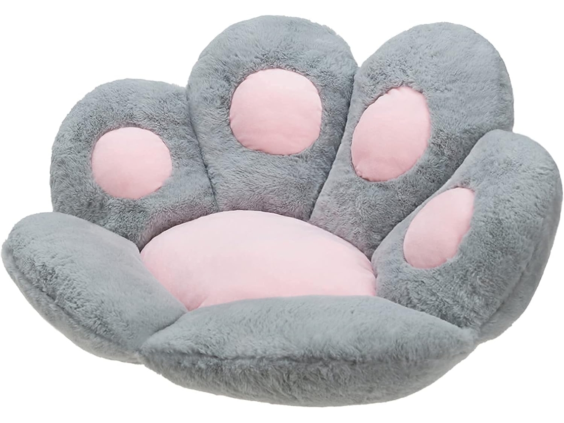 Almofada De Pata De Gato Para Sofá Preguiçoso, Cadeira De Escritório, Almofada De Pata De Urso, Piso Quente, Almofada De Assento Fofa Para Sala De Jan