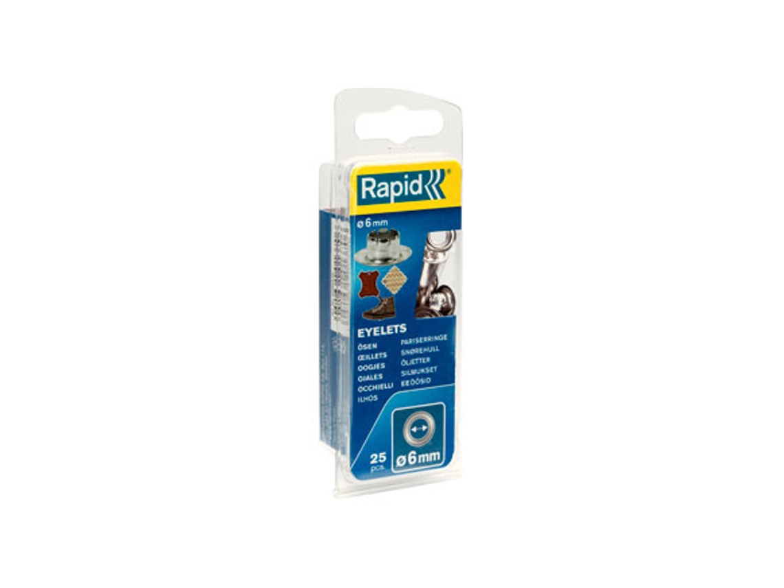 Ojal Laton Ø 6 Mm 25 Uds RAPID