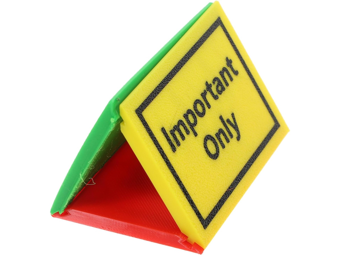 Sinalização Com Informações Importantes Design Plástico