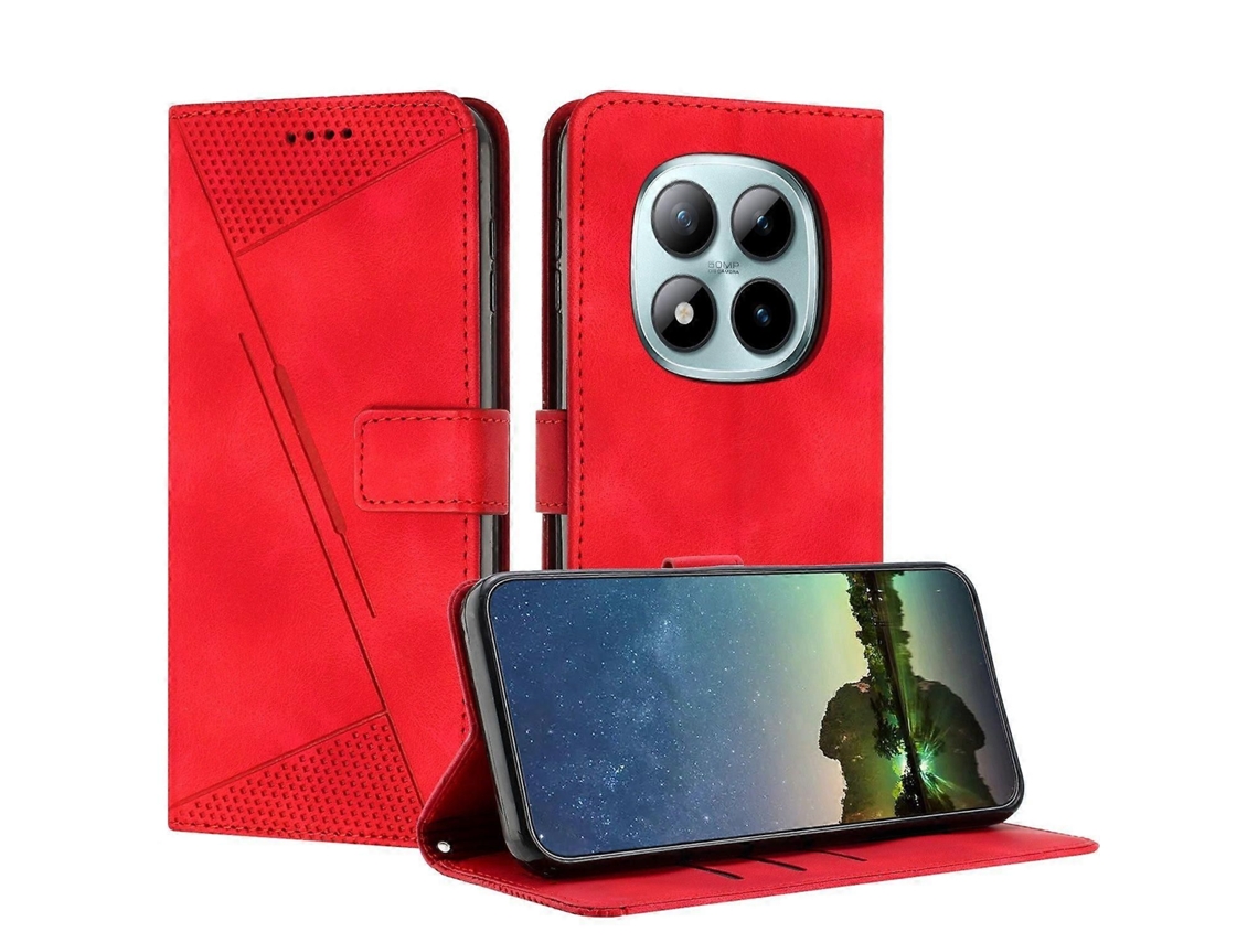 Capa Protetora Flip Em Couro Pu Macio Para Xiaomi Redmi Note 15 Pro 5g, Compatível Com Xiaomi Redmi Note 15 Pro 5g.