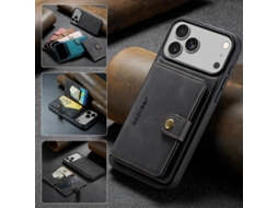 (para Iphone 17) Capa De Celular Fina E Exclusiva Com Suporte E Compartimento Para Cartão