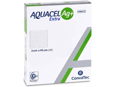Aquacel Ag Extra 2X45cm (5 unidades/tiras)