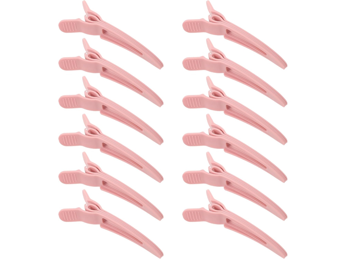 Conjunto de 12 Presilhas Volumizadoras para Cabelo – Ferramenta Antideslizante para Levantar o Volume