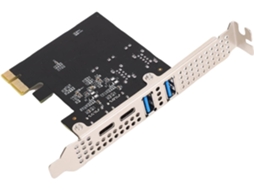 Placa De Expansão Pcie Para Usb 3.0, Tipo C 5gbps Trabalho