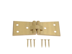 Dobradiça de mesa grande em cobre puro (material espesso, adequado para mesas de jantar e móveis similares)
