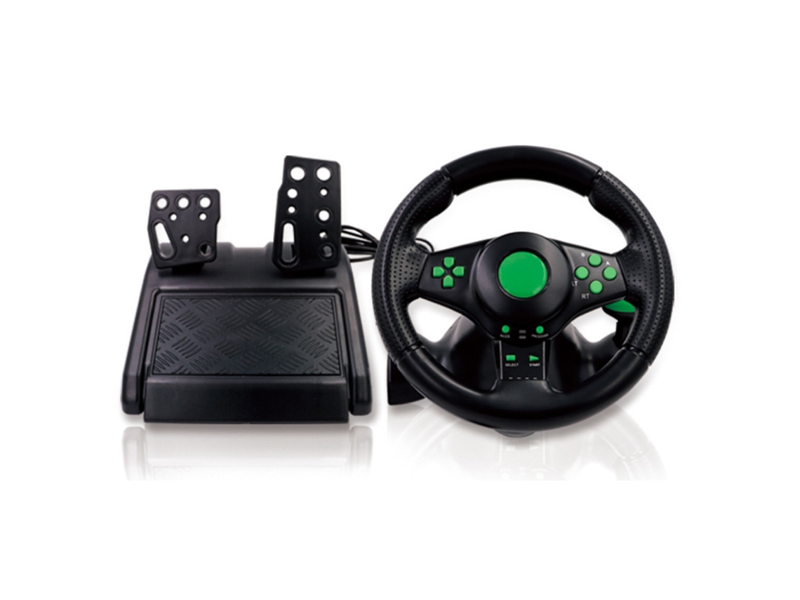 Volante De Jogo 4 Em 1 Com Pedais, Rotação De 180° Para Xb 360/ps3/p Slowmoose