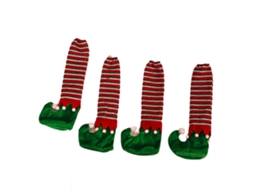 Decoração de Natal Green Elf Pack com Capas para Pernas de Mesa e Cadeiras LAXISCREED