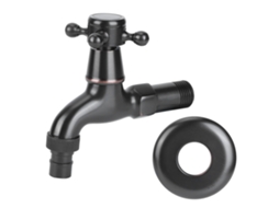 Torneira de parede com duas saídas G1/2 MARCA