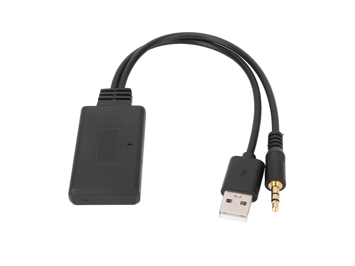 Receptor aux Bluetooth 5.0 para carro com conector de 3,5 mm, microfone CHABERLU
