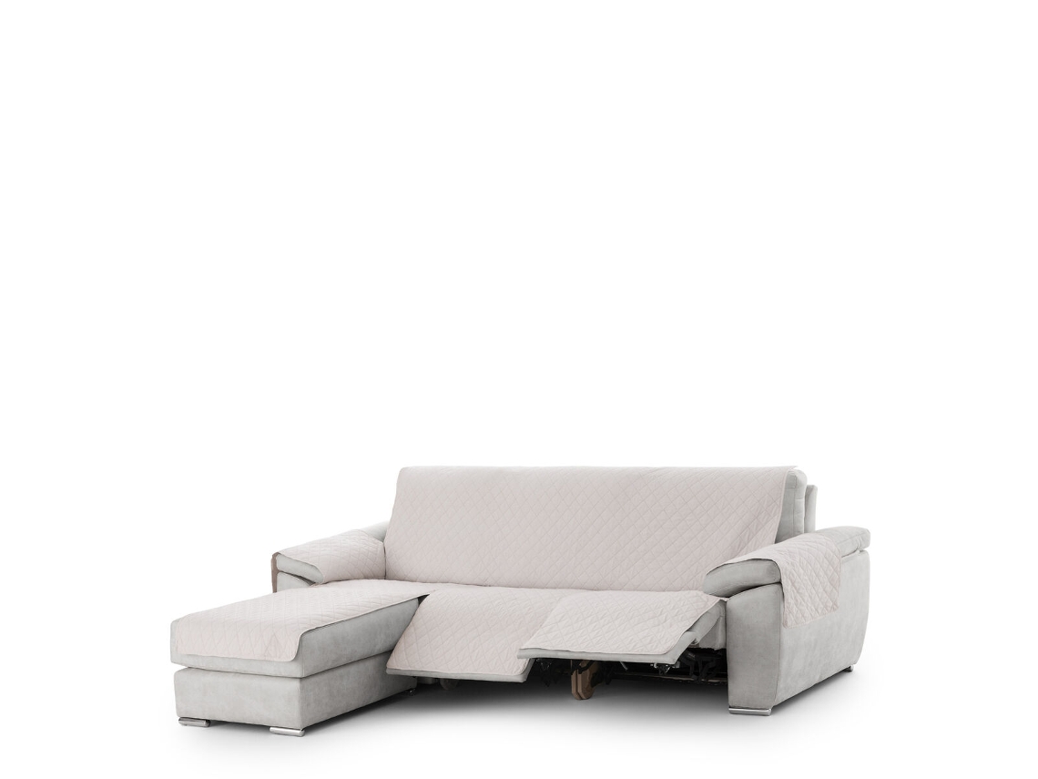 Capa para chaise longue de braço curto esquerdo EYSA MONTBLANC Bege 100 x 110 x 240 cm
