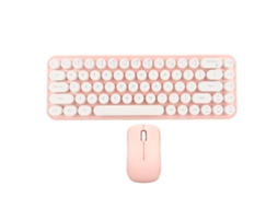 Combo De Teclado E Mouse De Máquina De Escrever Retrô