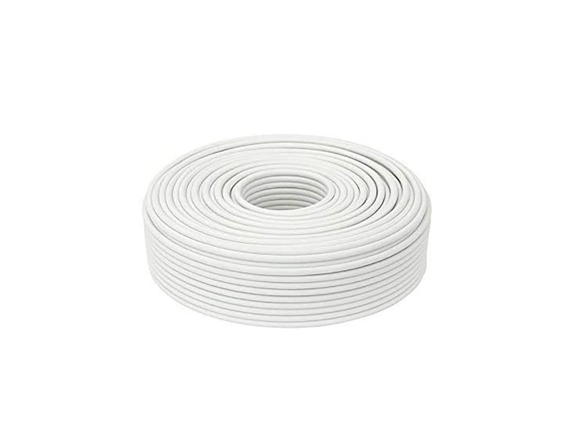 Cabo Coaxial para Antena Tv Bobina 30 Metros Rg6U Tdt Sat