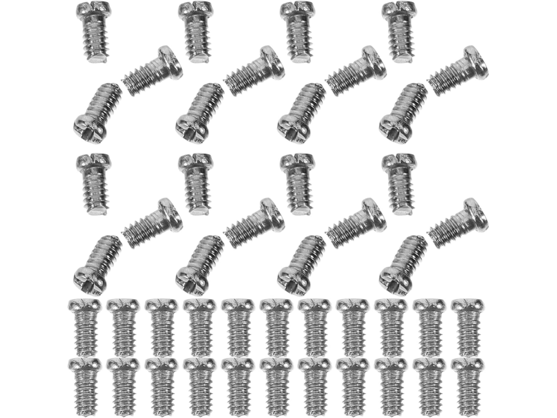 Kit De Parafusos De Metal Para Reparo De Hastes, Armações E Pontes Nasais De Óculos.