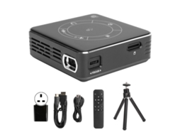 Projetor Mini Para Casa Com Bluetooth E Conexão Wifi