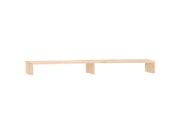 Suporte para Monitor VIDAXL 100x27x10 cm madeira de pinho maciça