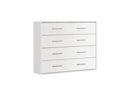 Cómoda 4 Gavetas 80X90X35 Branco VENPRODIN