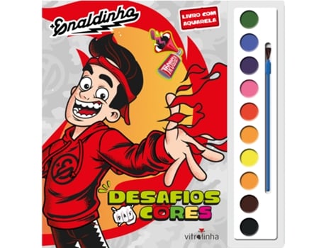 Livro Enaldinho - Desafio Das Cores Vitrola De Vanessa Almeida (português Do Brasil)