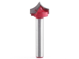 Broca De Roteamento Cnc 3d Com Ponta De Agulha V-groove 6mm Shank Para Carpintaria 16mm