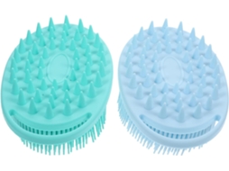 Escovas De Silicone Healeved Para O Corpo, Escova De Banho Massageadora E Relaxante, Conjunto De 2 Unidades Para