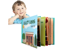 Livro Educativo LAXISCREED para Crianças Aprender Habilidades