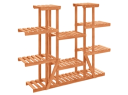 Flower Stand, Flower Stands Vidaxl Marrom Madeira (110 X 25 X 110.5 Cm)