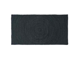 Conjunto 1 Tapete De Área Vidaxl Cinzento Escuro Juta (80 X 150 Cm)