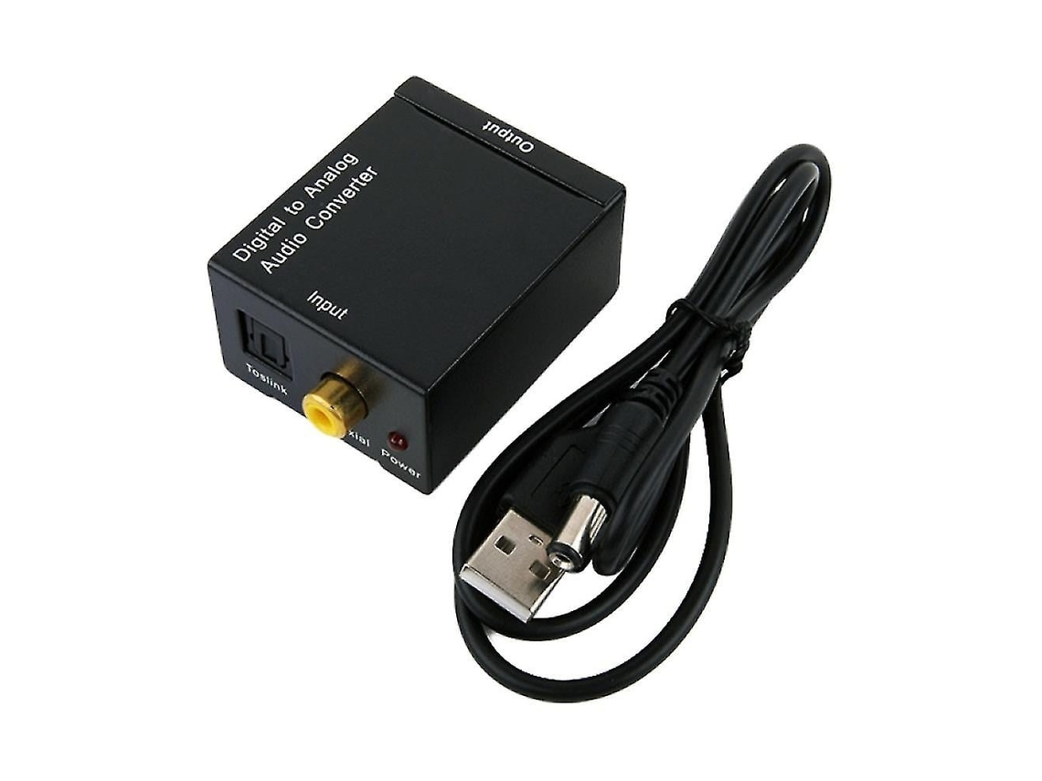 Lurelia Conversor Dac De Áudio Digital-analógico Spdif/óptico/coaxial