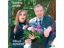 CD Chopin / Grieg, Nina Kavtaradze, Erling Blöndal Bengtsson - Cello Sonatas (1CDs)