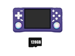 Console de Videogame Portátil Retrô Xf35h, 128 Gb, Tela Ips 3,5 Polegadas. GOKOCO