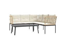 Sofa Set, Sofa Sets Vidaxl Preto Aço (n/a)