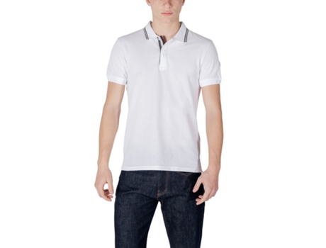 T-shirt De Homem Colmar Originals Algodão Branco (l)
