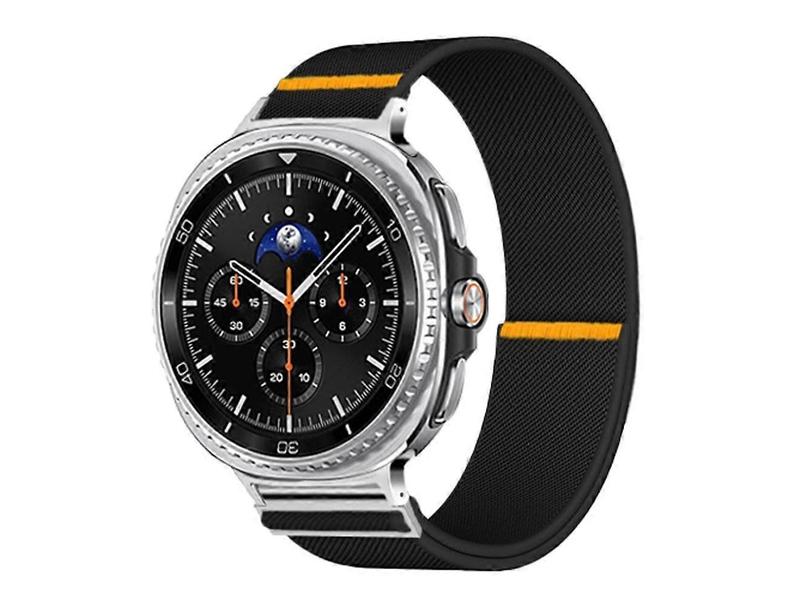 Pulseira De Nylon Elástica Ajustável Com Laço Único Para Samsung Galaxy Watch8 / Watch8 Classic