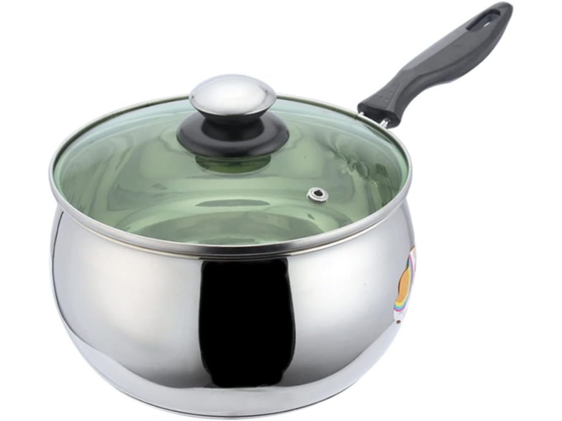 De Aço Inoxidável Para Preparar Leite E Papinhas, Antiaderente, Compatível Com Fogões De Indução, Fácil De Usar E Gokoco