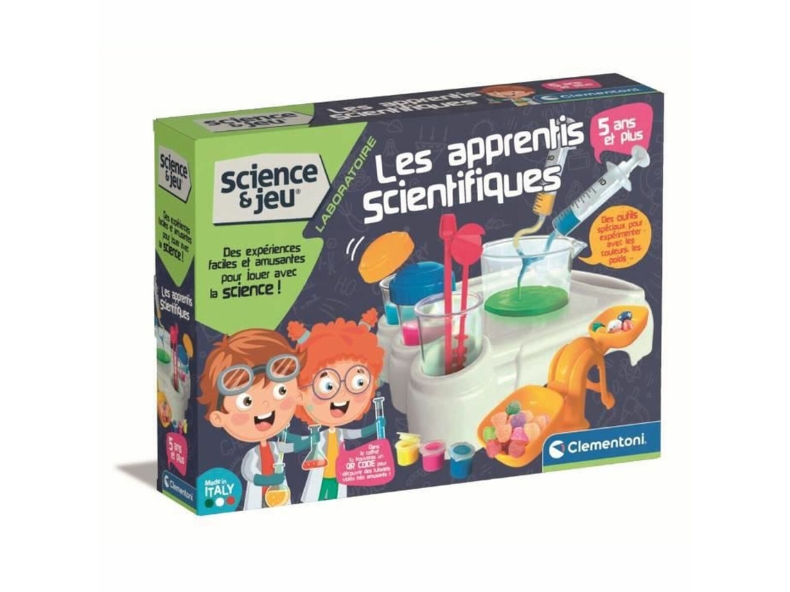 Jogo de Ciência Clementoni Laboratory (Idade Mínima Recomendada:  5 Anos)