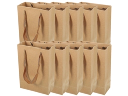 25 Unidades De Sacos De Papel Para Doces, Sacos Para Armazenar Doces E Presentes Aquaforge