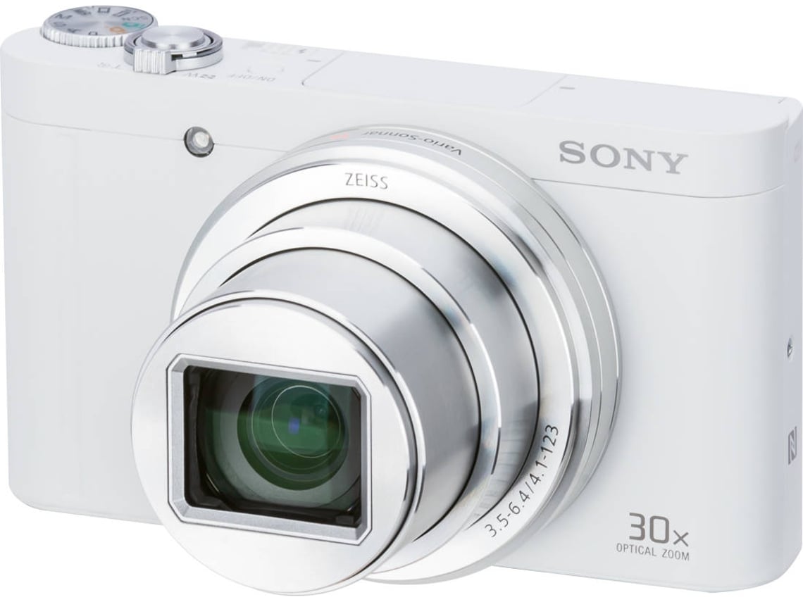 Máquina Fotográfica Bridge SONY WX500 (Branco - 18.2 MP - ISO: 80